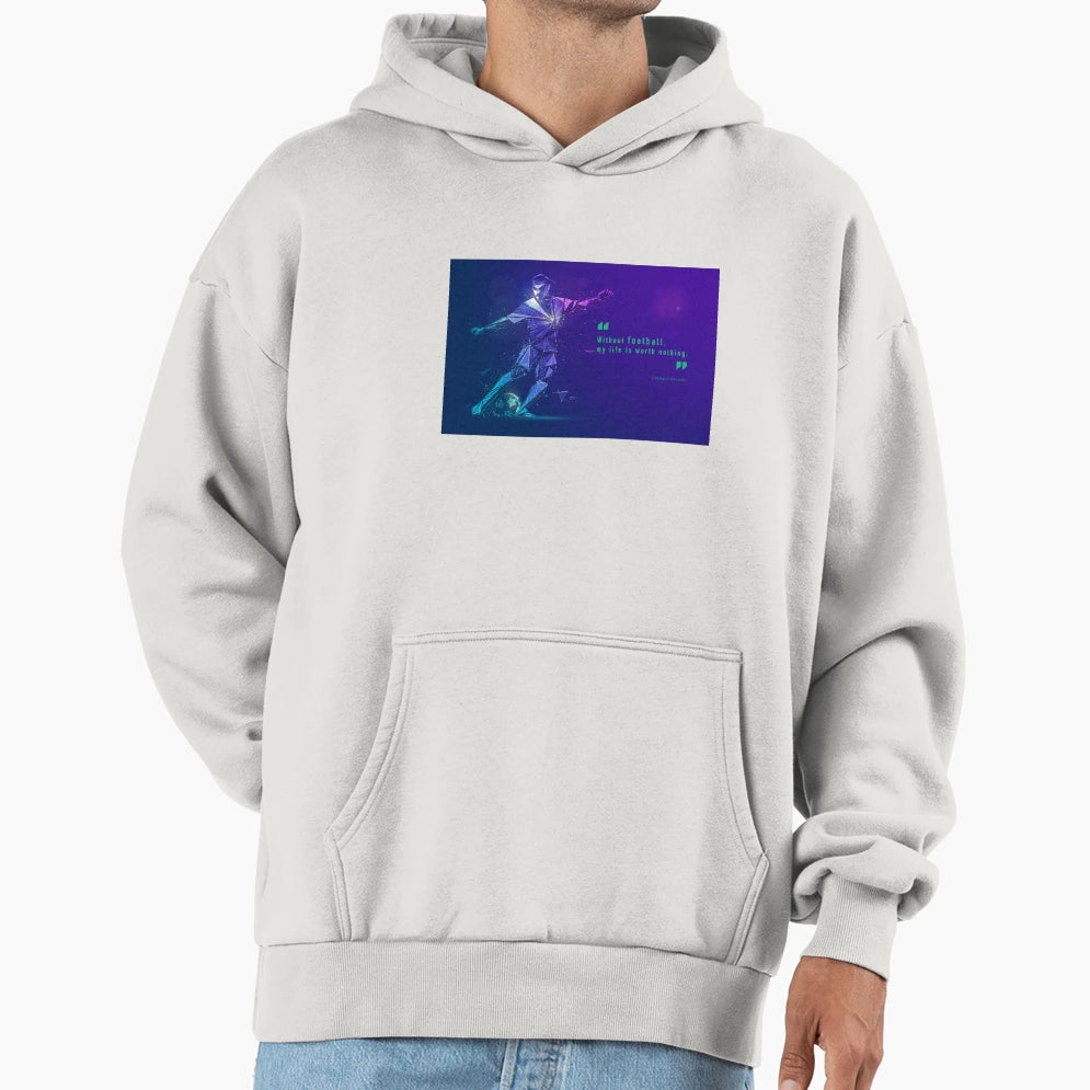 World Cup Soccer Football Cristiano Hoodie - Fun Novelty Design for Adults - T-Shirt, Sweatshirt, Hoodie