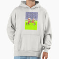 Football Two Players Run Carrying Ball Hoodie - Unique Graphic for Adults - T-Shirt, Sweatshirt, Hoodie