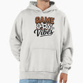 Soccer Game Day Vibes Mom Soccer Mama Hoodie - Graphic Print Men Women - T-Shirt, Sweatshirt, Hoodie