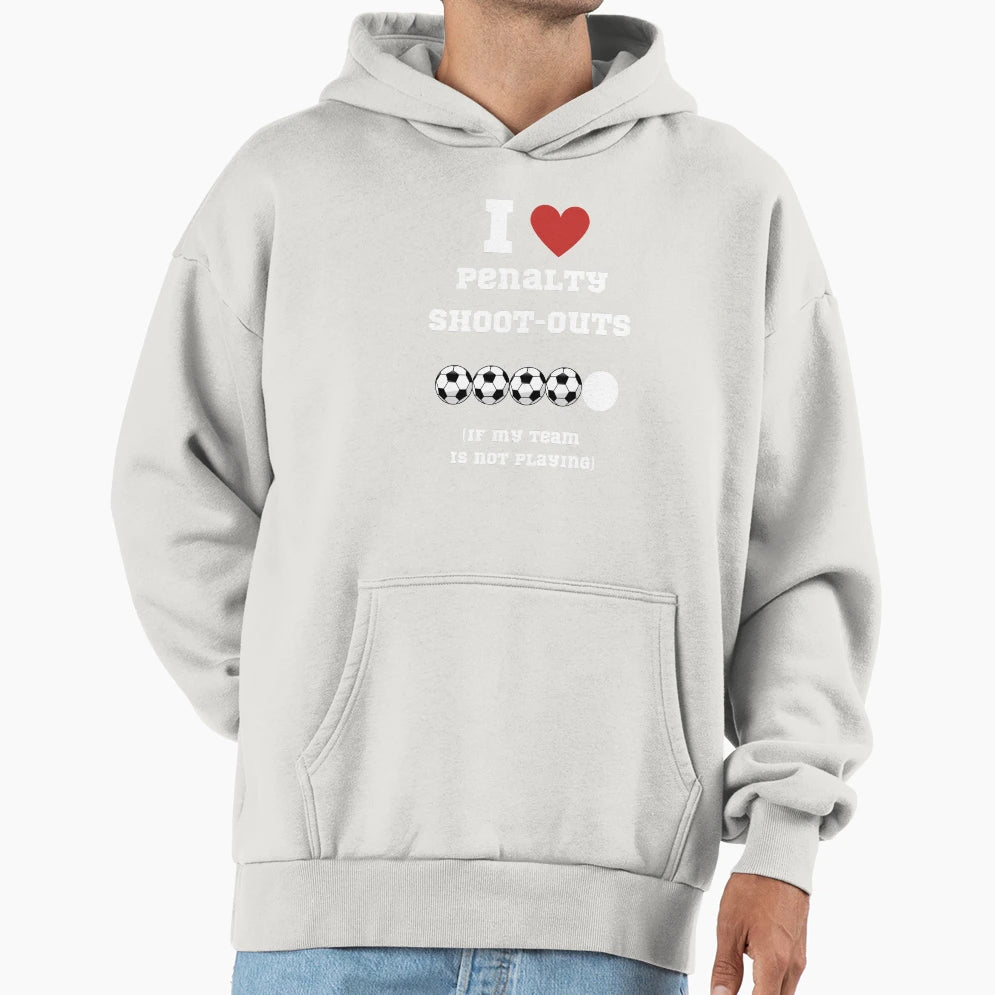 Soccer Penalty Shootout Lovers Hoodie - Casual Everyday Wear Unisex - T-Shirt, Sweatshirt, Hoodie