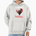 Happy Valentines Day Football Is My Hoodie - Custom Art Print Unisex - T-Shirt, Sweatshirt, Hoodie