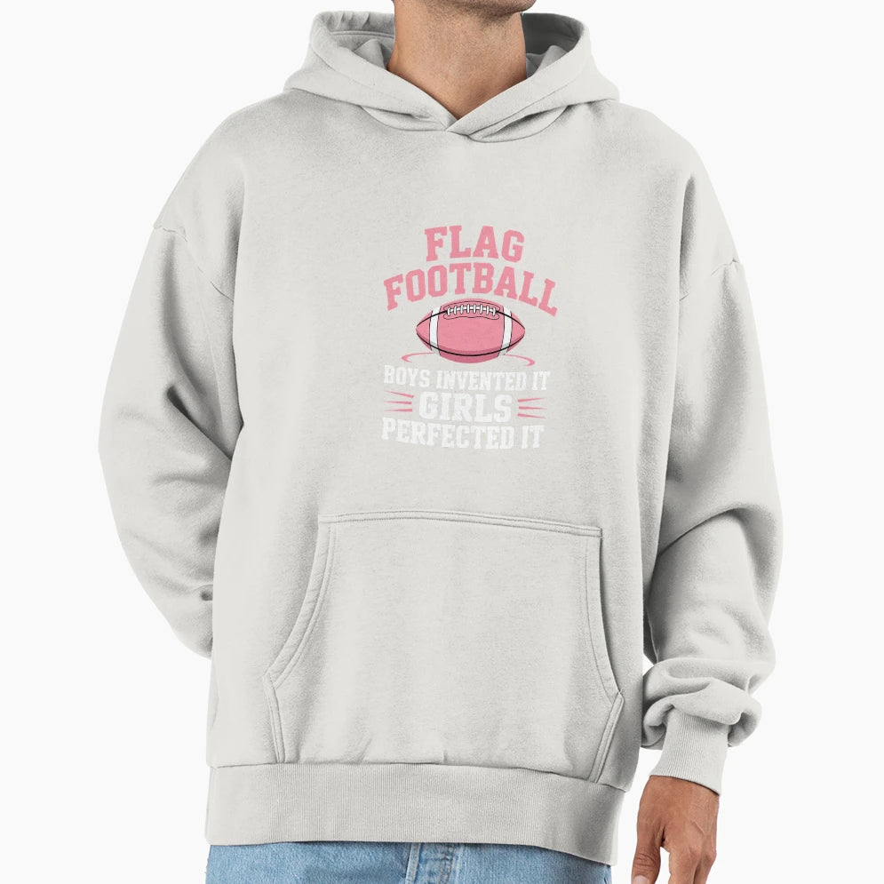 Flag Football Hoodie - Aesthetic Graphic Unisex - T-Shirt, Sweatshirt, Hoodie