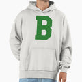 Alphabet Green B Sports Letter B Hoodie - Unique Graphic Unisex - T-Shirt, Sweatshirt, Hoodie