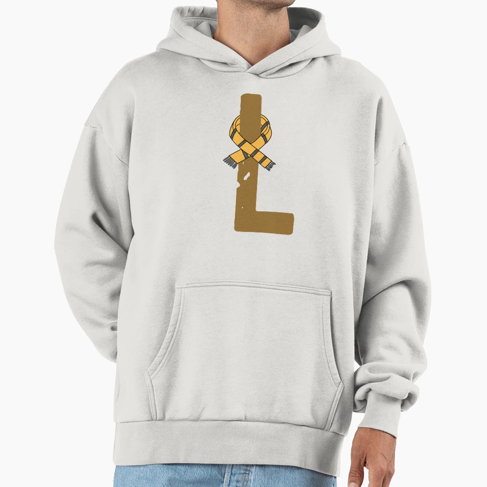 L Letter Magic School Team Badger Hoodie - Streetwear Style for Adults - T-Shirt, Sweatshirt, Hoodie
