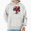 Heart American Football Valentines Day T-Shirt - Novelty Apparel Men Women - T-Shirt, Sweatshirt, Hoodie