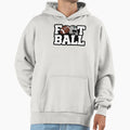 Football Bold Typography Ball Helmet Hoodie - Fun Novelty Design Unisex - T-Shirt, Sweatshirt, Hoodie