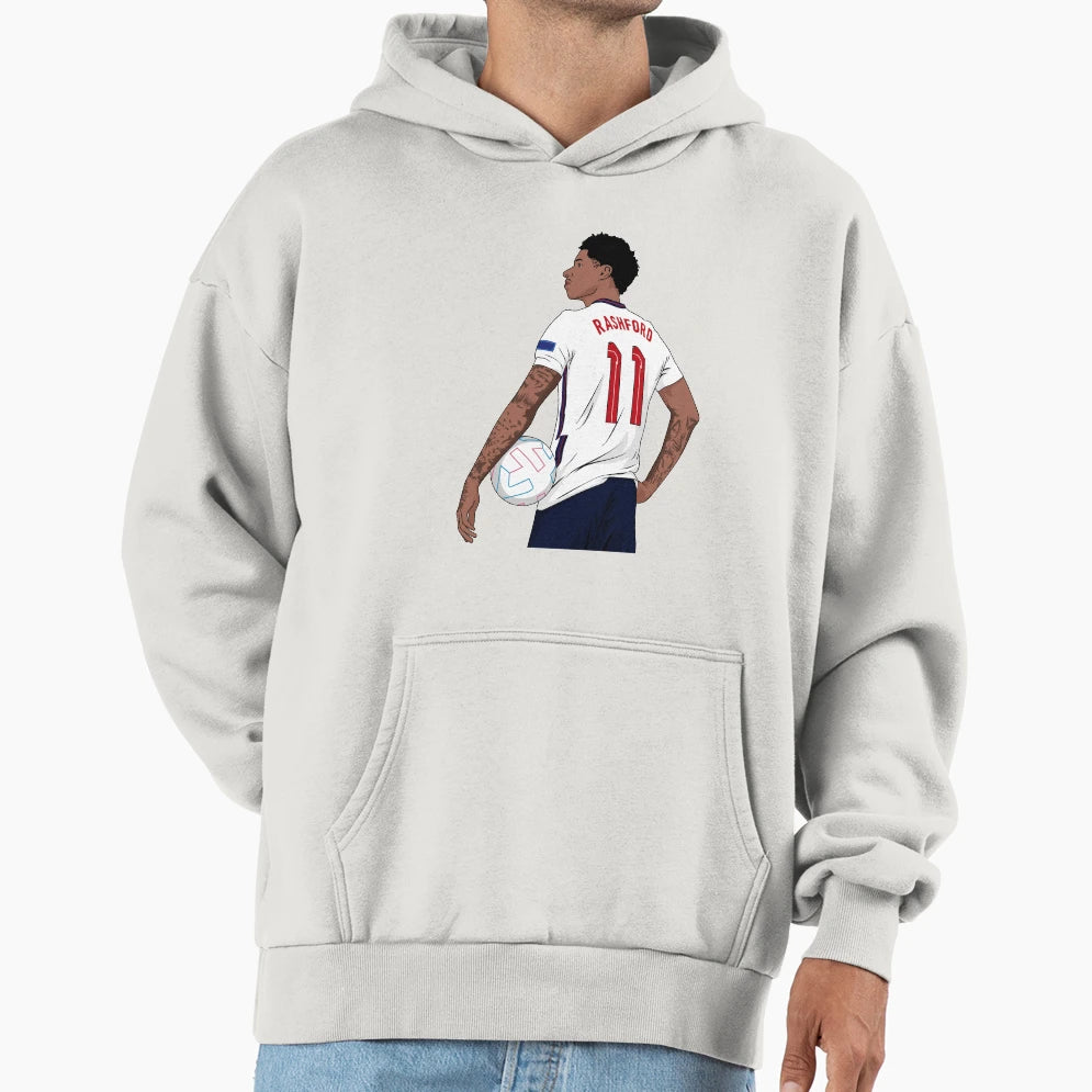 Marcus Rashford Hoodie - Minimalist Print Men Women - T-Shirt, Sweatshirt, Hoodie