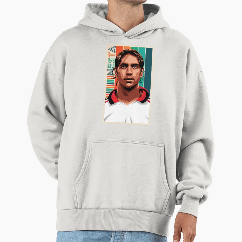 Alessandro Nesta Hoodie - Minimalist Print Unisex - T-Shirt, Sweatshirt, Hoodie