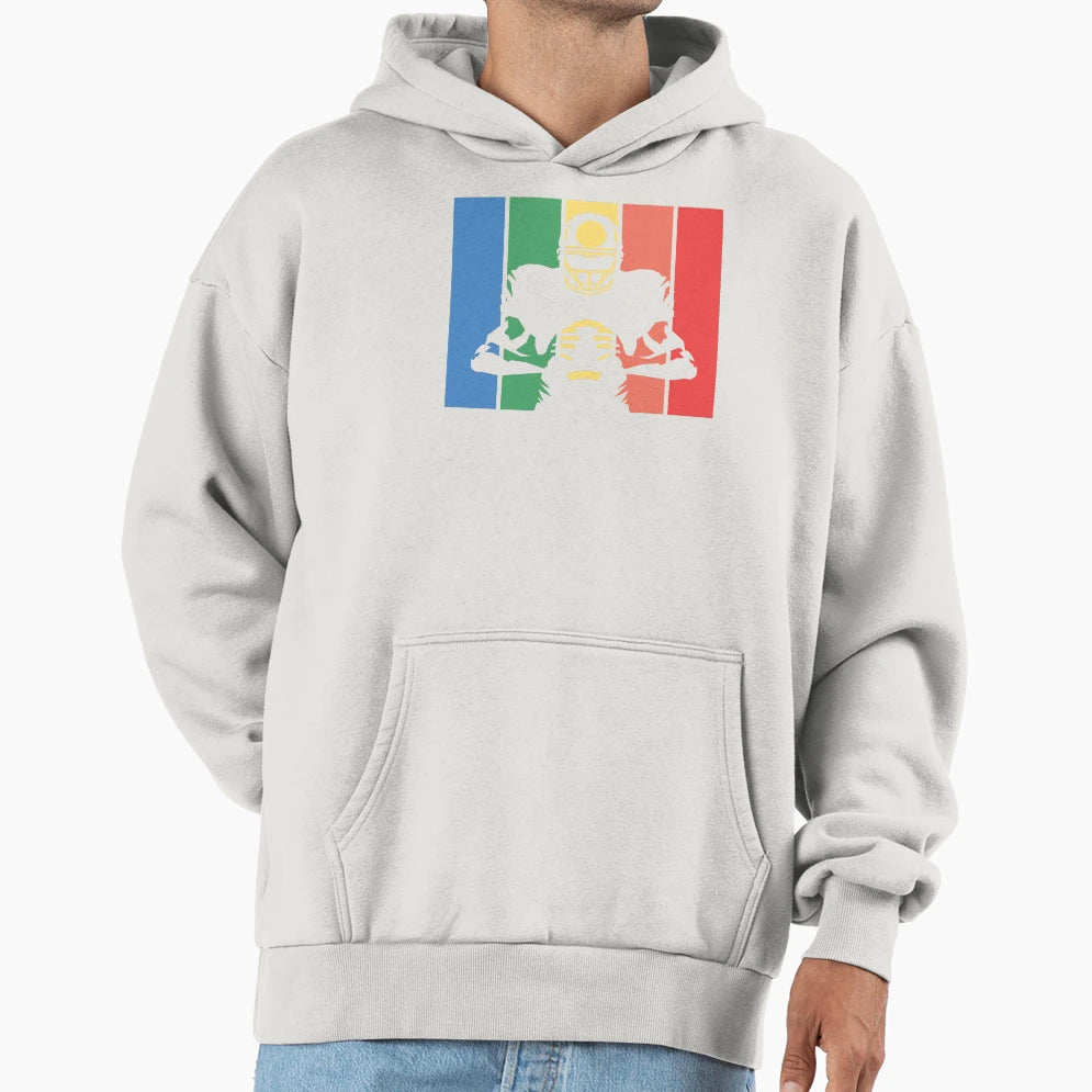 American Football Hoodie - Aesthetic Graphic Men Women - T-Shirt, Sweatshirt, Hoodie