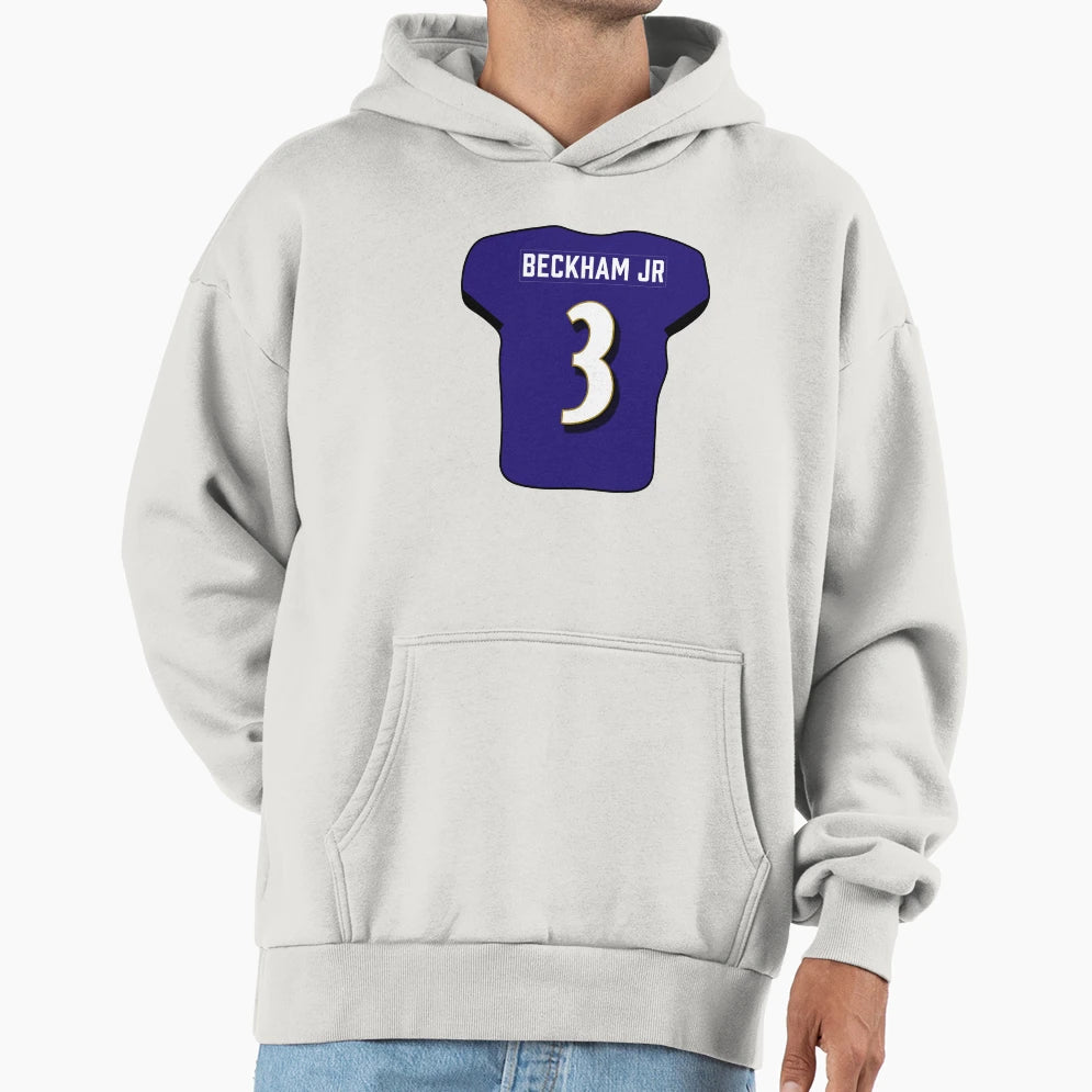 Odell Beckham Jr Jersey Hoodie - Custom Art Print for Adults - T-Shirt, Sweatshirt, Hoodie