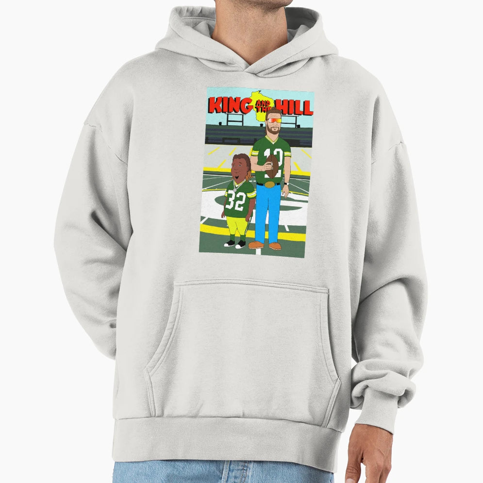 King And Hill Hoodie - Custom Art Print for Adults - T-Shirt, Sweatshirt, Hoodie
