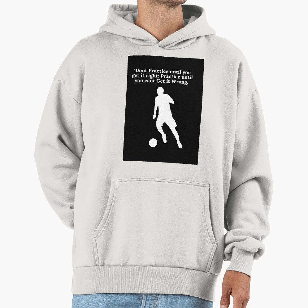 Soccer Motivation Quotes Soccer Lover Hoodie - Unique Graphic Men Women - T-Shirt, Sweatshirt, Hoodie