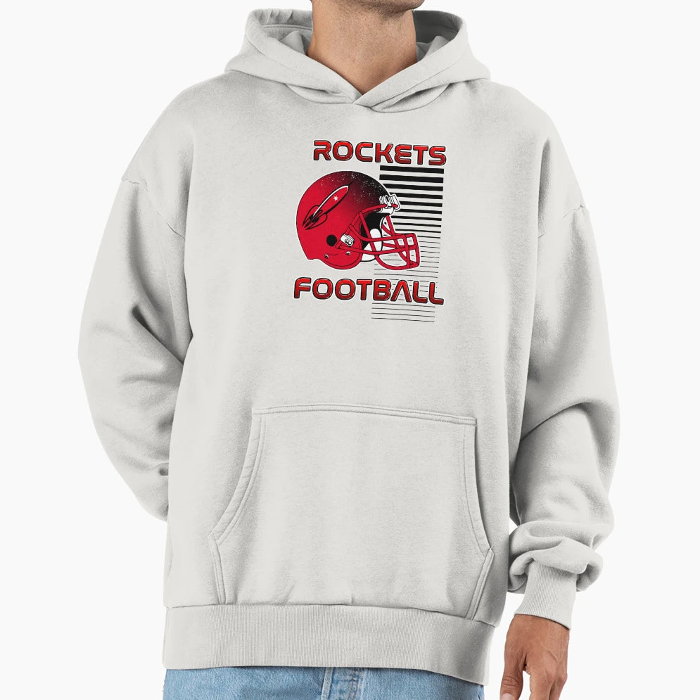 Rockets Football Variety Hoodie - Streetwear Style for Adults - T-Shirt, Sweatshirt, Hoodie