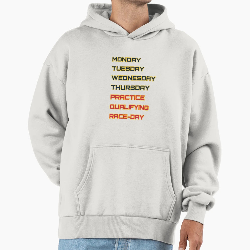 Rbr Days Race Week Hoodie - Custom Art Print Unisex - T-Shirt, Sweatshirt, Hoodie