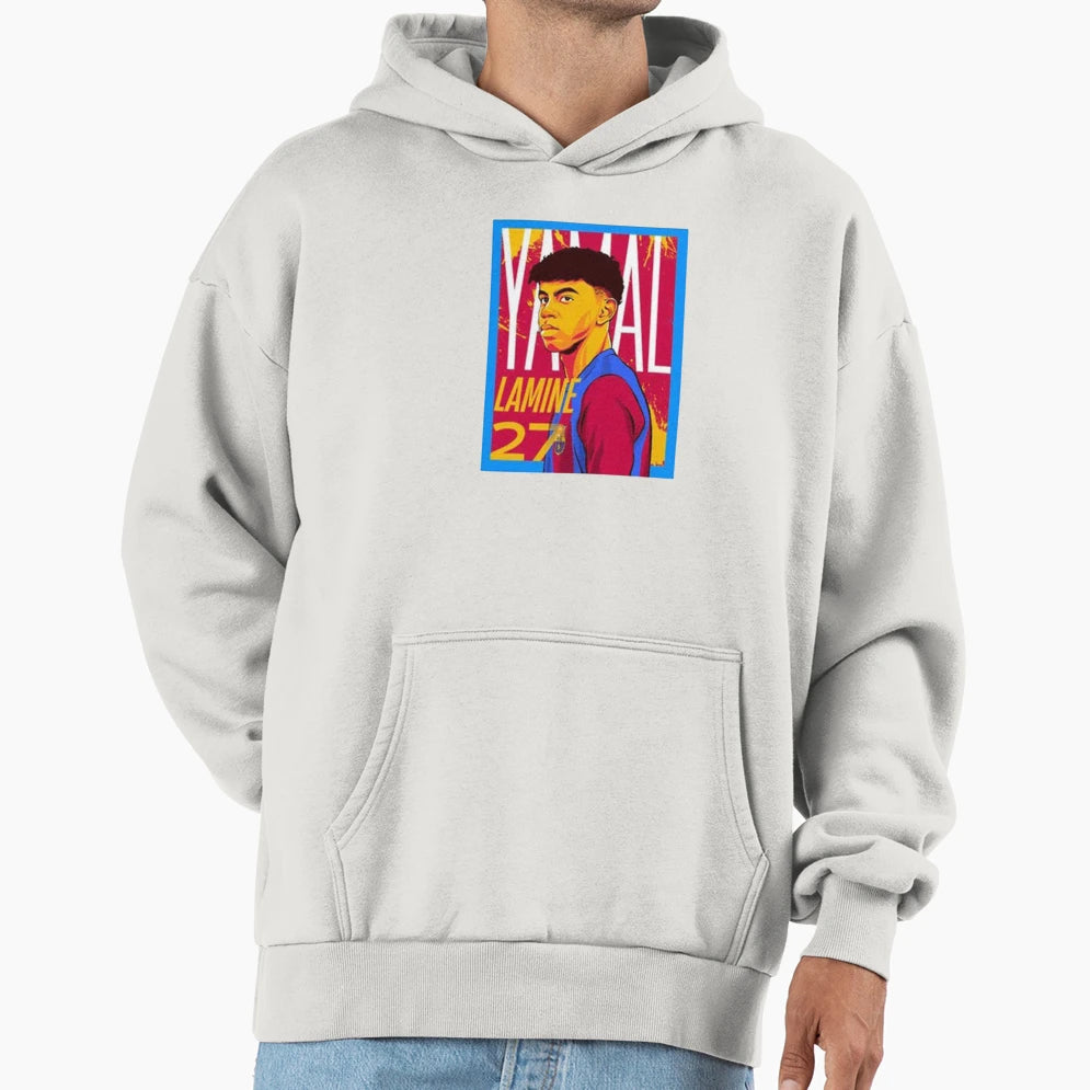 Lamine Yamal Hoodie - Trendy Graphic for Adults - T-Shirt, Sweatshirt, Hoodie