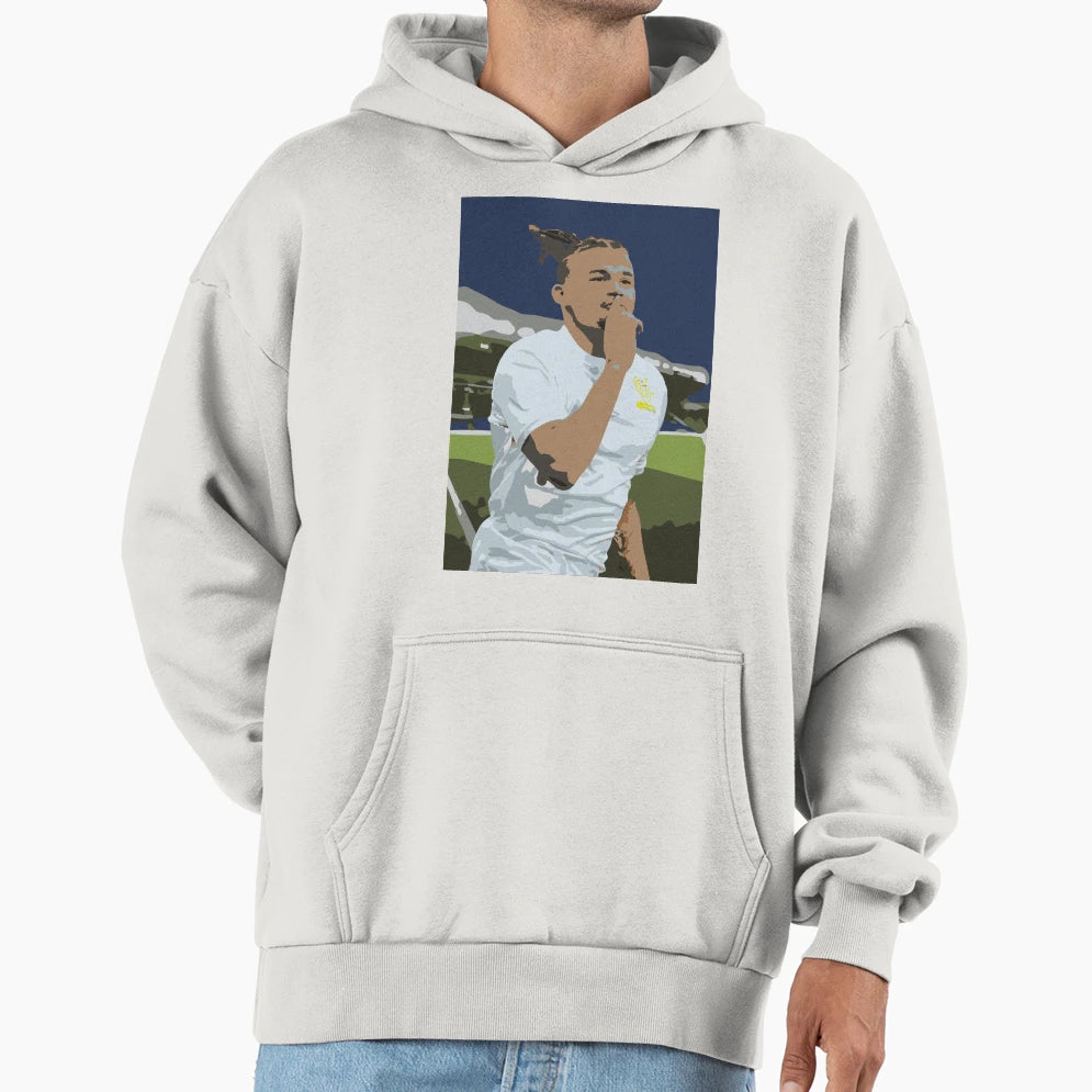 Leeds United Kalvin Phillips Hoodie - Unique Graphic Men Women - T-Shirt, Sweatshirt, Hoodie