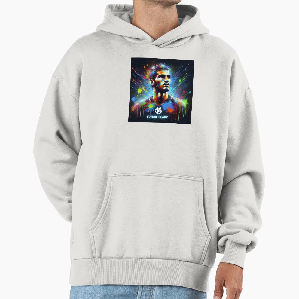 Future Ready Soccer Hoodie - Fun Novelty Design Unisex - T-Shirt, Sweatshirt, Hoodie