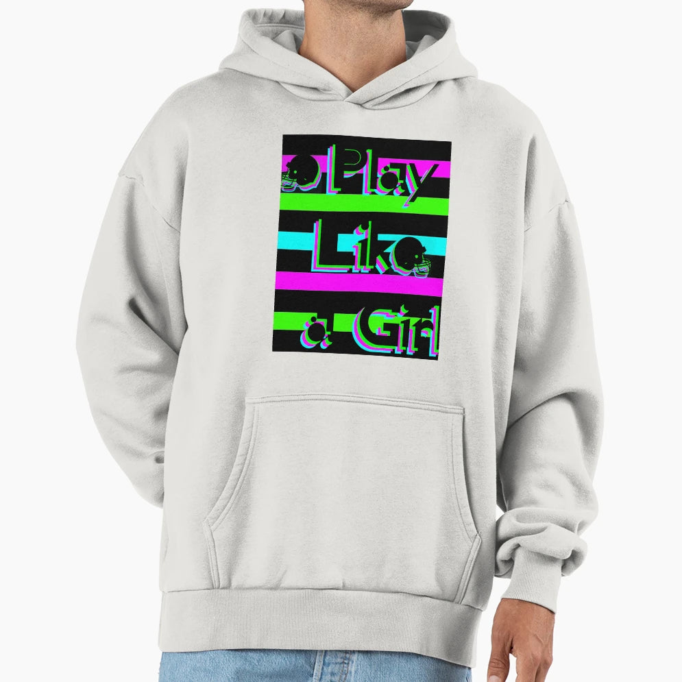 Sarah Fuller Play Like Hoodie - Aesthetic Graphic for Adults - T-Shirt, Sweatshirt, Hoodie