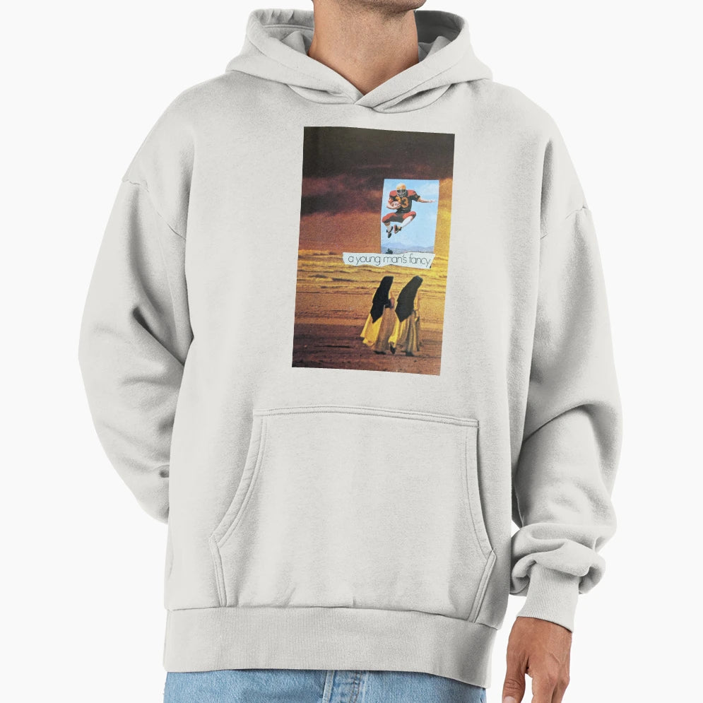 Young Mans Fancy Hoodie - Novelty Apparel for Adults - T-Shirt, Sweatshirt, Hoodie