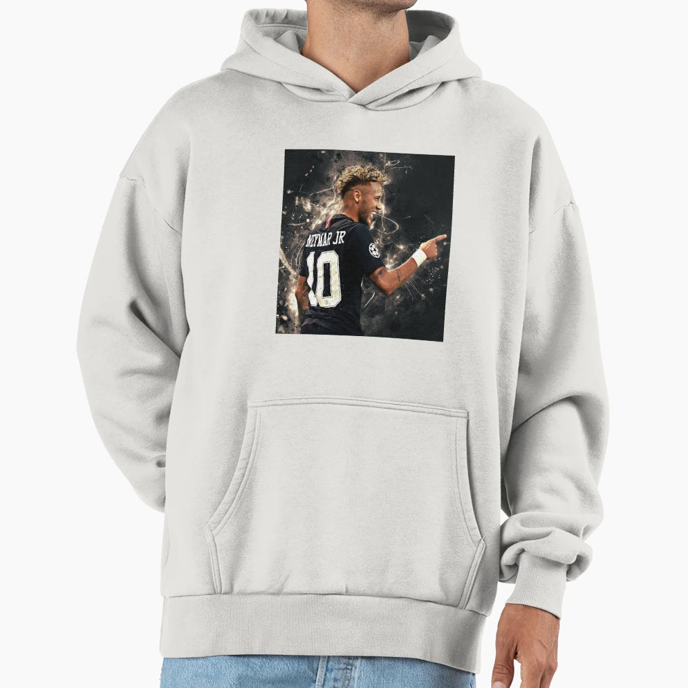Neymar Art Hoodie - Novelty Apparel for Adults - T-Shirt, Sweatshirt, Hoodie