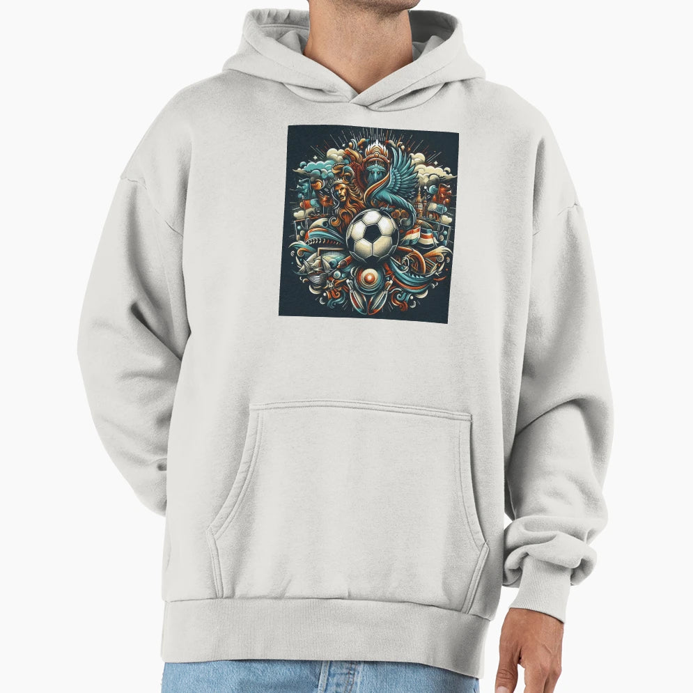 Artistic Football Fever T-Shirt - Trendy Graphic Unisex - T-Shirt, Sweatshirt, Hoodie