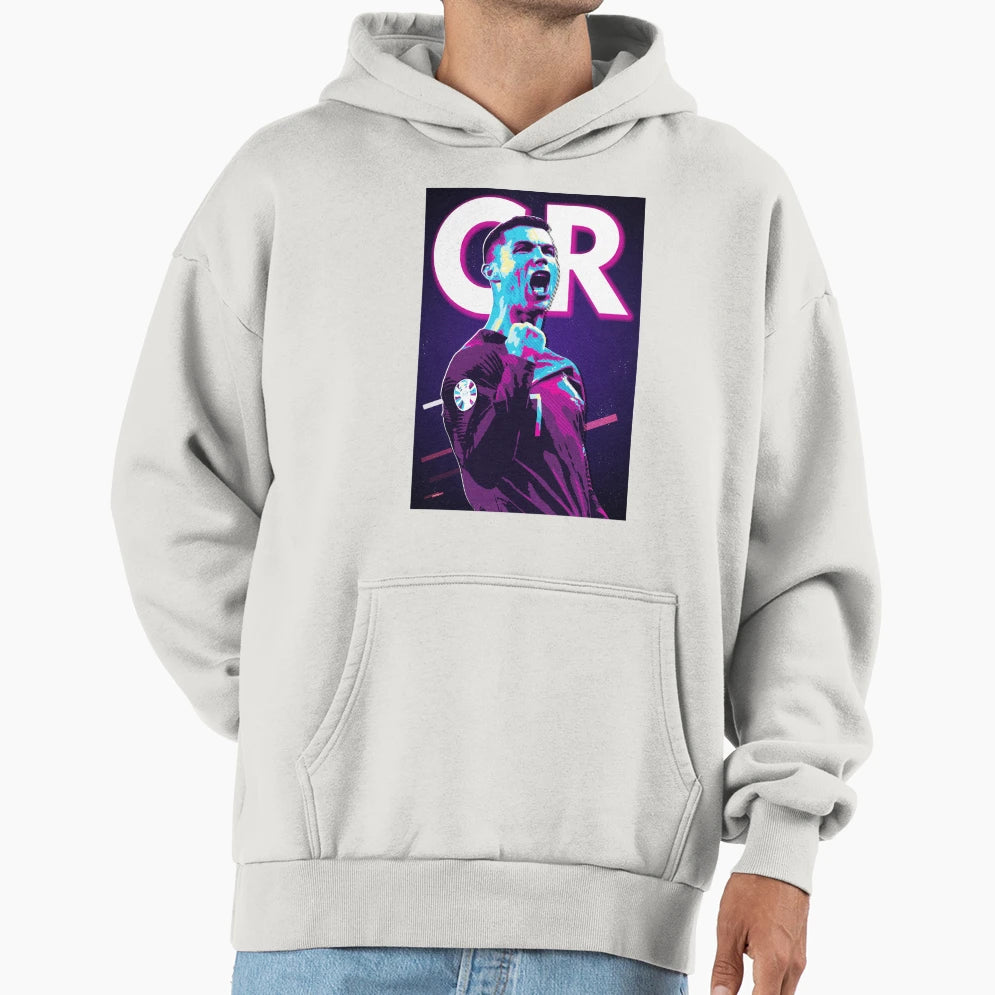 Ronaldo Hoodie - Minimalist Print Men Women - T-Shirt, Sweatshirt, Hoodie