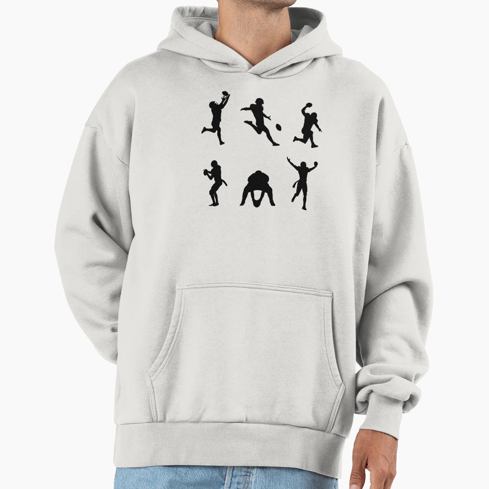 Football Pack Hoodie - Streetwear Style Unisex - T-Shirt, Sweatshirt, Hoodie
