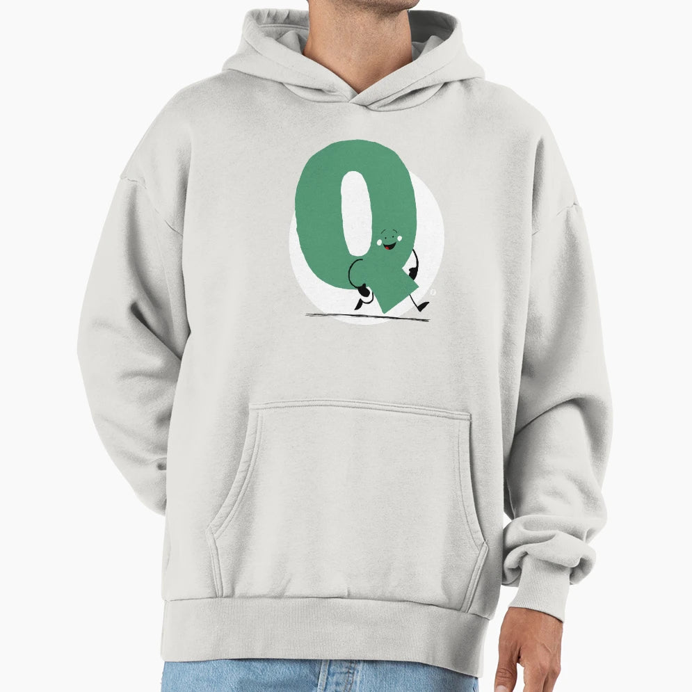 Letter Q Alphabet Name Begins Q Hoodie - Fun Novelty Design Unisex - T-Shirt, Sweatshirt, Hoodie