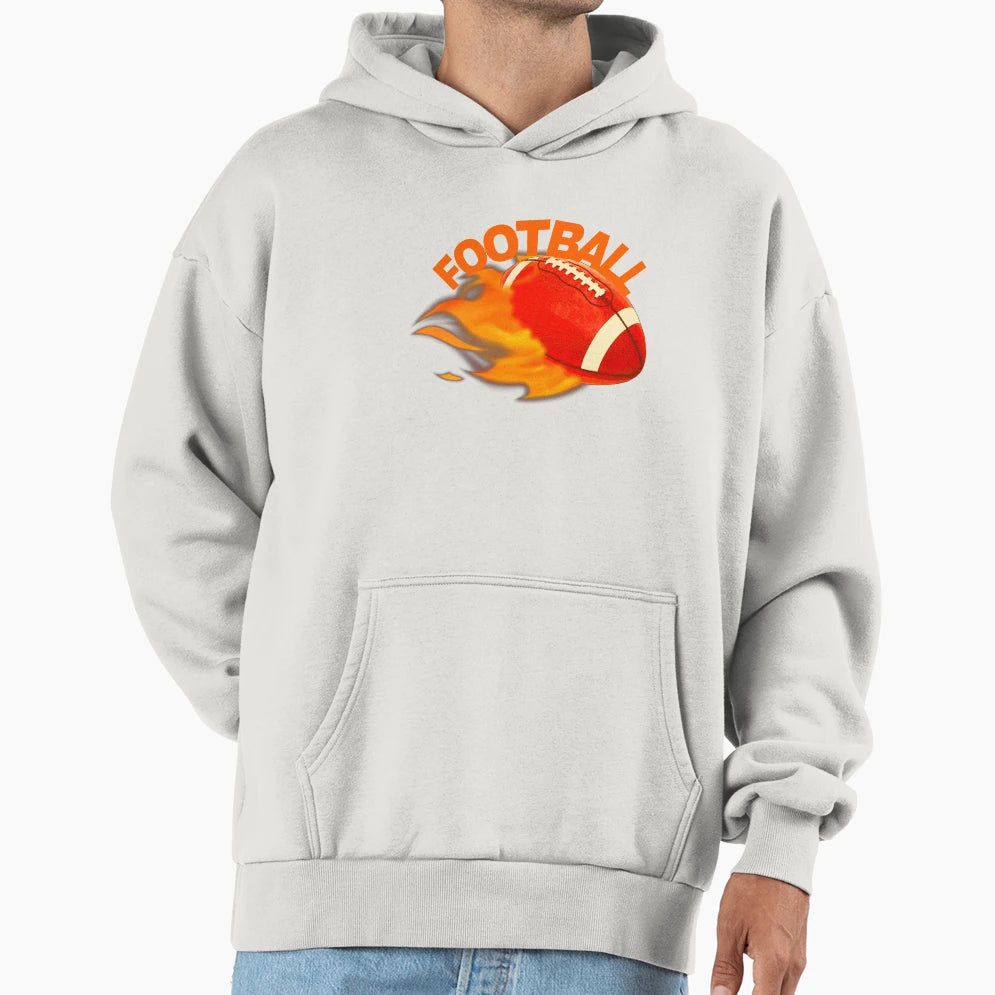 Football Hoodie - Aesthetic Graphic Unisex - T-Shirt, Sweatshirt, Hoodie