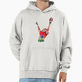 Star American Football Player Tight Hoodie - Novelty Apparel for Adults - T-Shirt, Sweatshirt, Hoodie