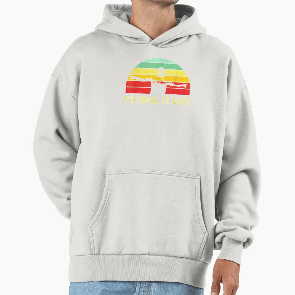 Futbol Is Life Hoodie - Minimalist Print Unisex - T-Shirt, Sweatshirt, Hoodie