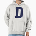 Alphabet Marine Blue D Sports Letter D Hoodie - Novelty Apparel Unisex - T-Shirt, Sweatshirt, Hoodie
