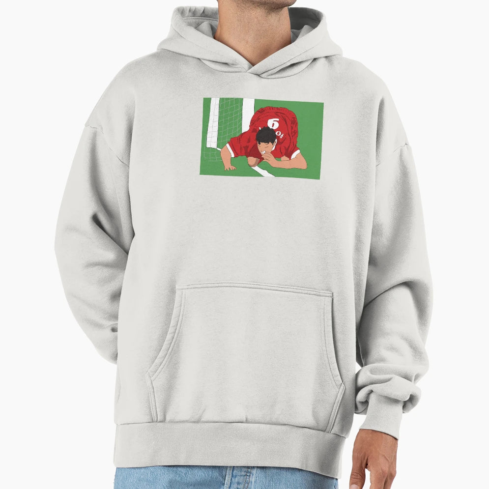 Robbie Fowler 90S Celebration Hoodie - Novelty Apparel Unisex - T-Shirt, Sweatshirt, Hoodie