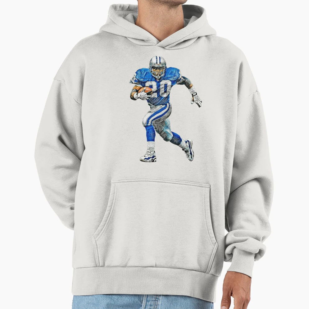 Running Back Hoodie - Streetwear Style for Adults - T-Shirt, Sweatshirt, Hoodie