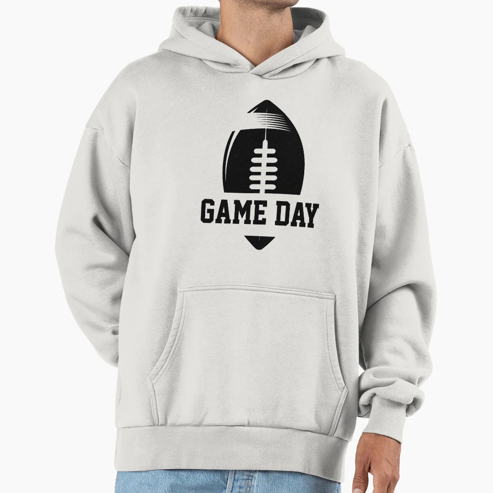 Football Game Day Football Gift Sports Hoodie - Novelty Apparel Men Women - T-Shirt, Sweatshirt, Hoodie