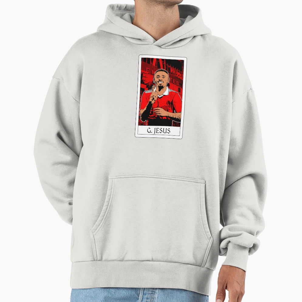 Gabriel Jesus Hoodie - Custom Art Print Unisex - T-Shirt, Sweatshirt, Hoodie