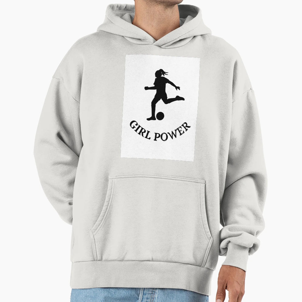 Soccer Power Inspirational Hoodie - Trendy Graphic Men Women - T-Shirt, Sweatshirt, Hoodie