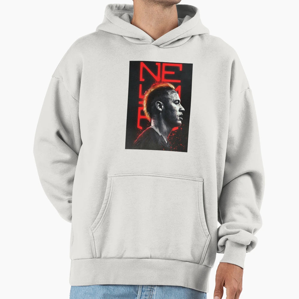Black Wallpaper Neymar Hoodie - Streetwear Style Unisex - T-Shirt, Sweatshirt, Hoodie