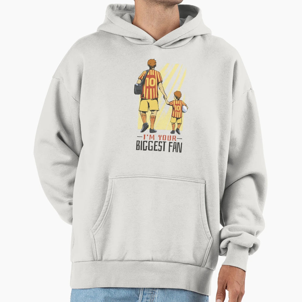 Football Father And Son Hoodie - Casual Everyday Wear for Adults - T-Shirt, Sweatshirt, Hoodie