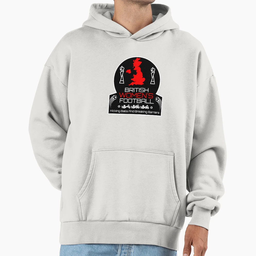 British Womens Football Soccer Hoodie - Aesthetic Graphic for Adults - T-Shirt, Sweatshirt, Hoodie