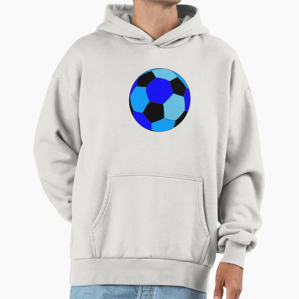Soccer Ball Hoodie - Fun Novelty Design Men Women - T-Shirt, Sweatshirt, Hoodie