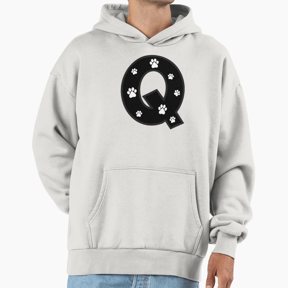 Paw Alphabet Hoodie - Streetwear Style Men Women - T-Shirt, Sweatshirt, Hoodie