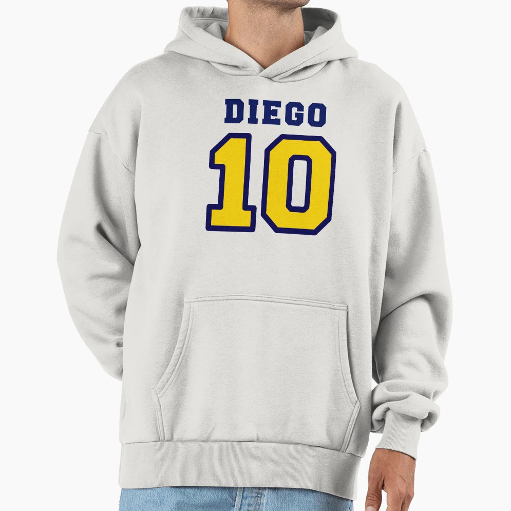 Diego 10 Legends Hoodie - Graphic Print for Adults - T-Shirt, Sweatshirt, Hoodie