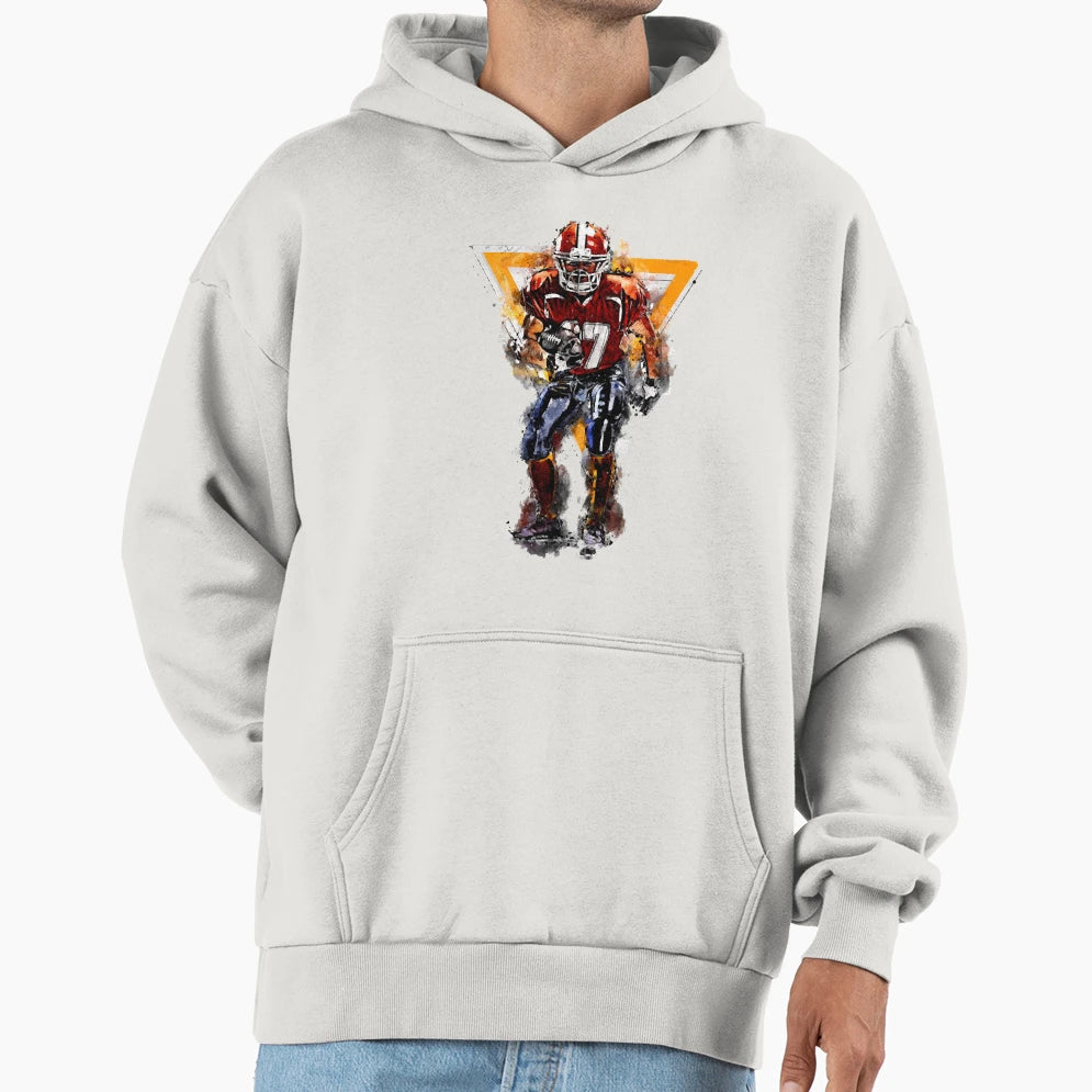 Rugby Enthusiast Hoodie - Fun Novelty Design for Adults - T-Shirt, Sweatshirt, Hoodie