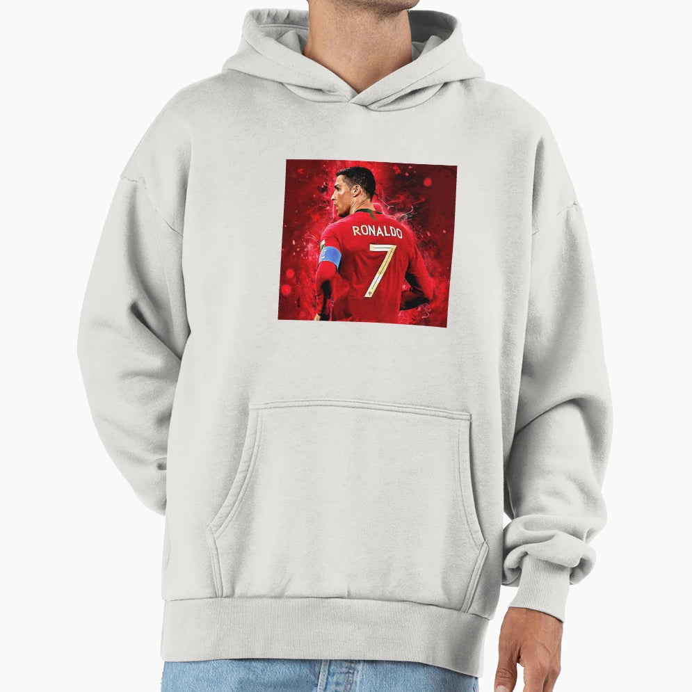 Cristiano Ronaldo Hoodie - Streetwear Style Men Women - T-Shirt, Sweatshirt, Hoodie