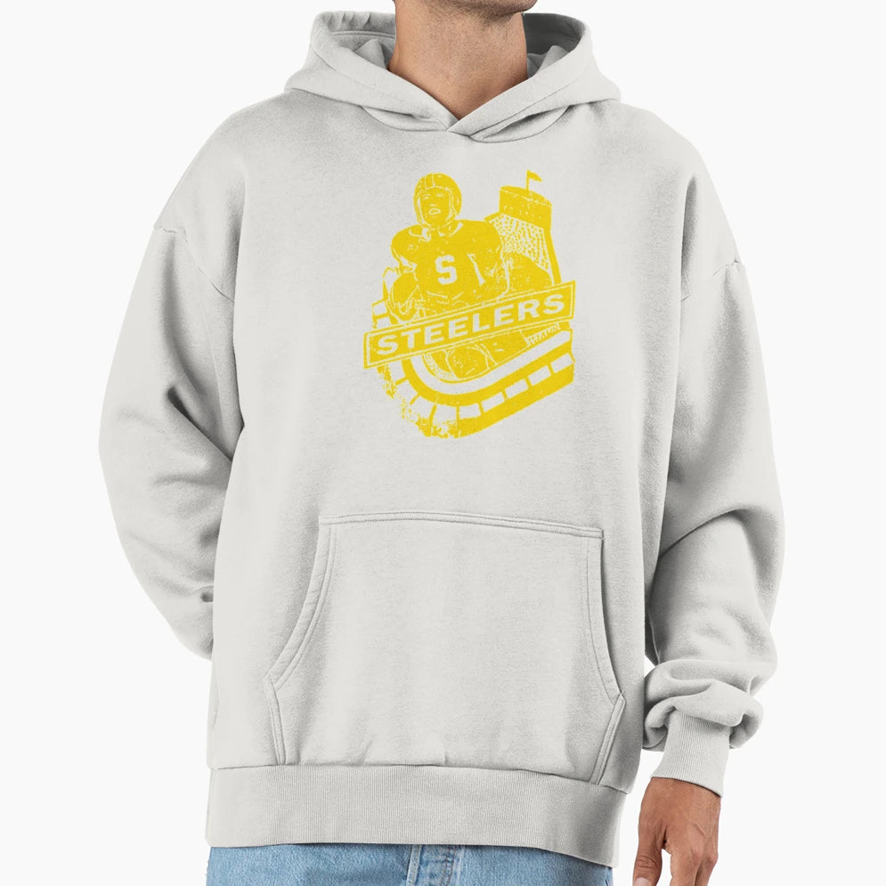 Steelers Hoodie - Minimalist Print Men Women - T-Shirt, Sweatshirt, Hoodie