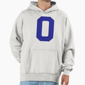 Number 0 Blue Zero Sports Number Zero Hoodie - Streetwear Style Men Women - T-Shirt, Sweatshirt, Hoodie
