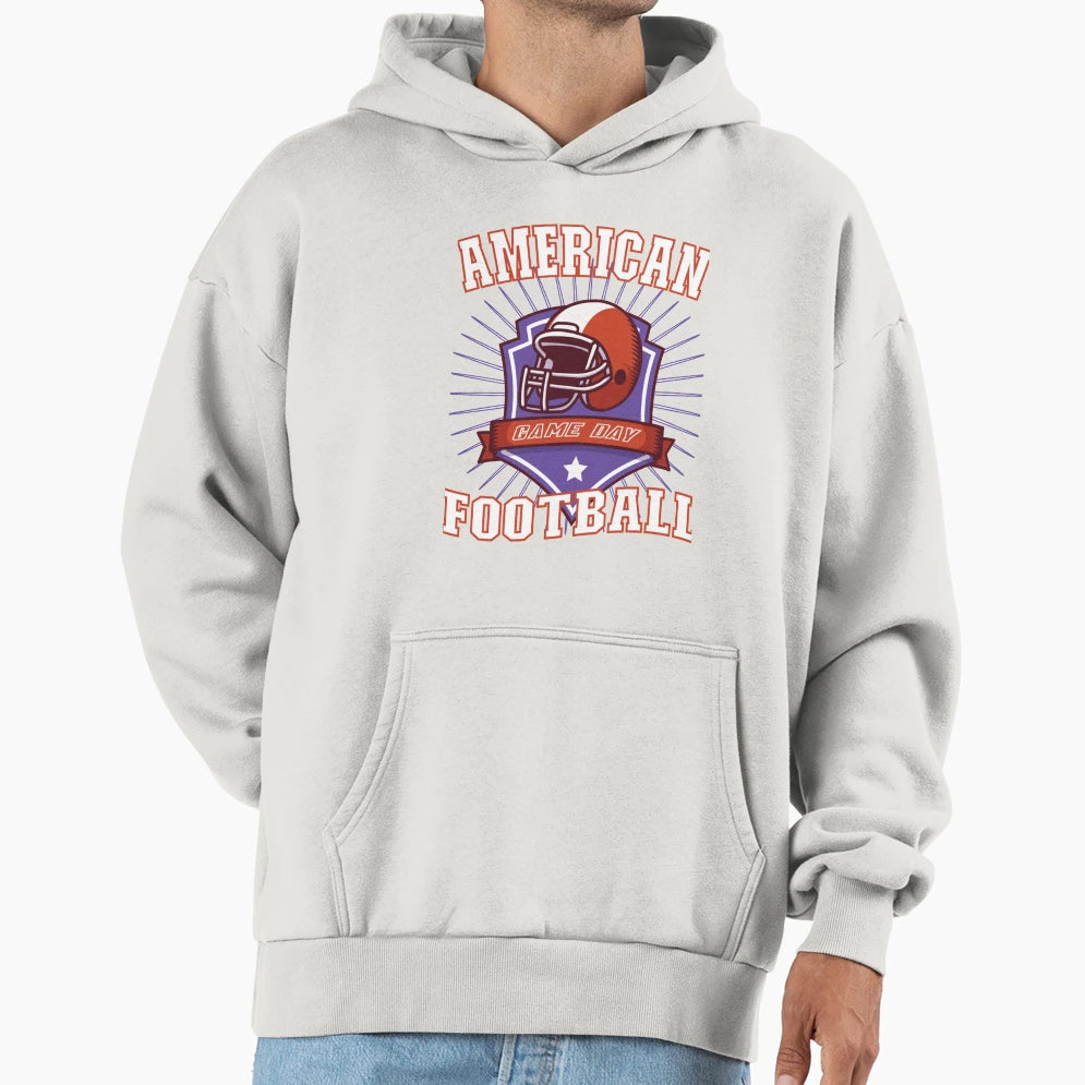 American Football Game Day Team Sports T-Shirt - Trendy Graphic for Adults - T-Shirt, Sweatshirt, Hoodie