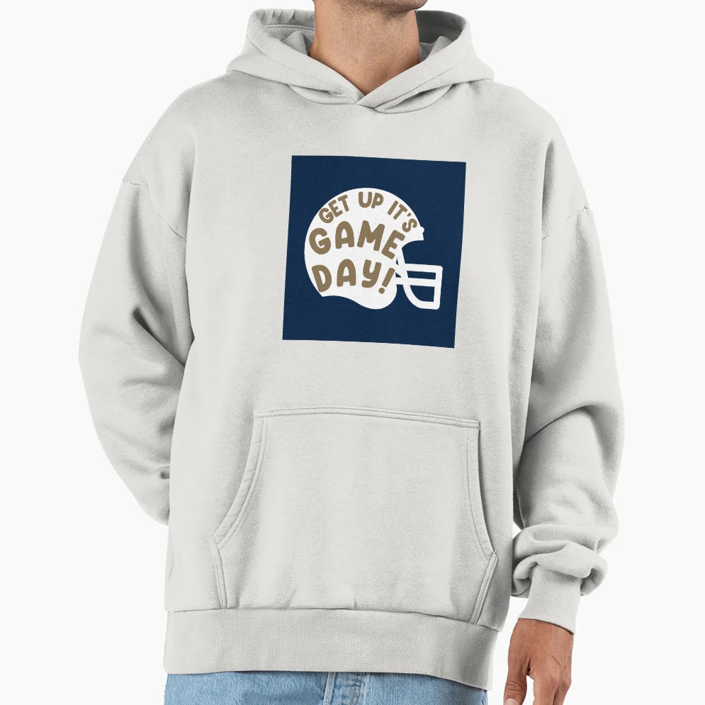 Get Up Its Gameday Ga Southern Hoodie - Aesthetic Graphic Men Women - T-Shirt, Sweatshirt, Hoodie