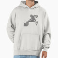 Hurdling Football Player Collection Hoodie - Minimalist Print for Adults - T-Shirt, Sweatshirt, Hoodie